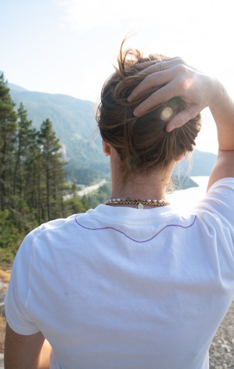 Embroidered SARDINE shirt - Hook + Fish