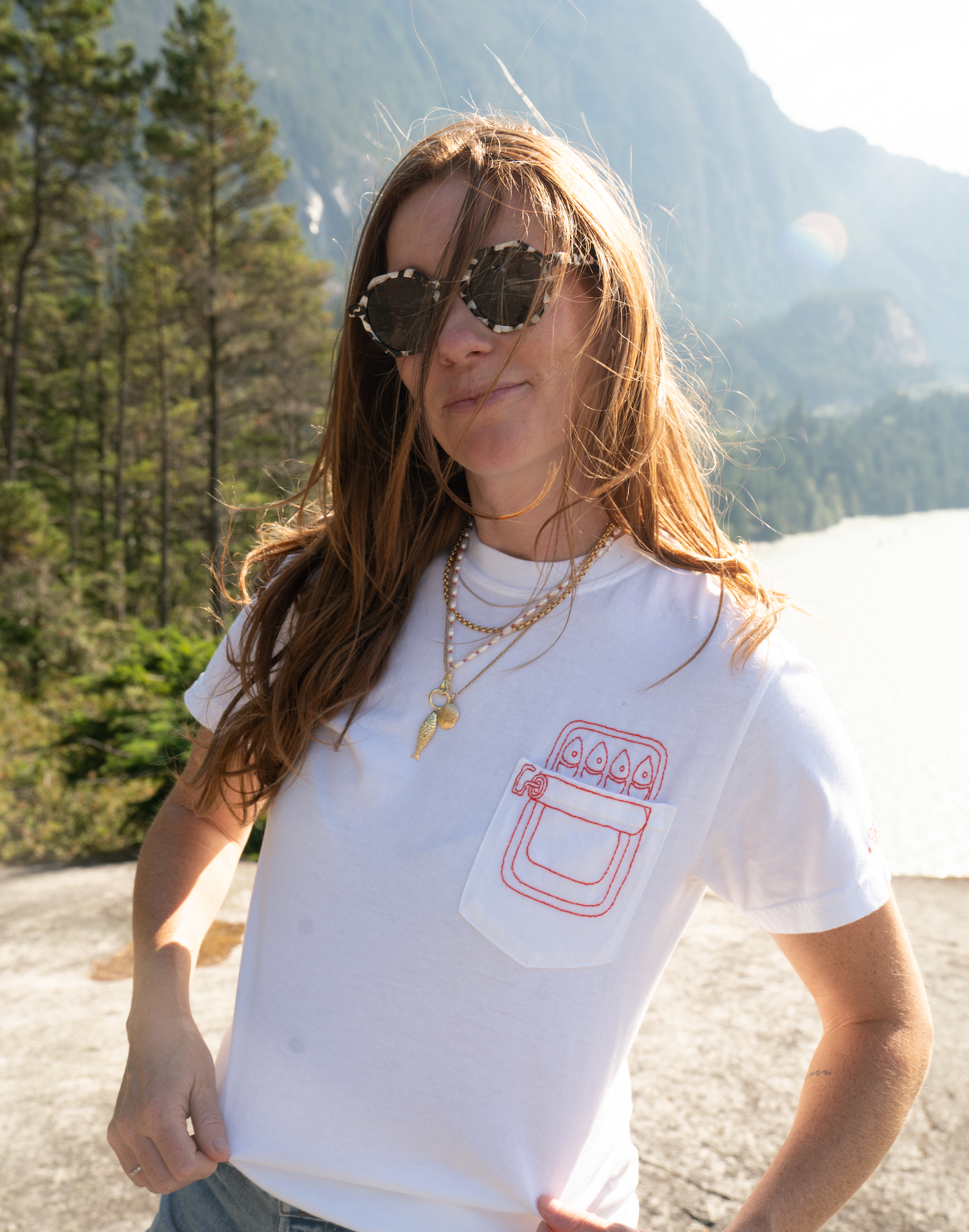 Embroidered SARDINE shirt