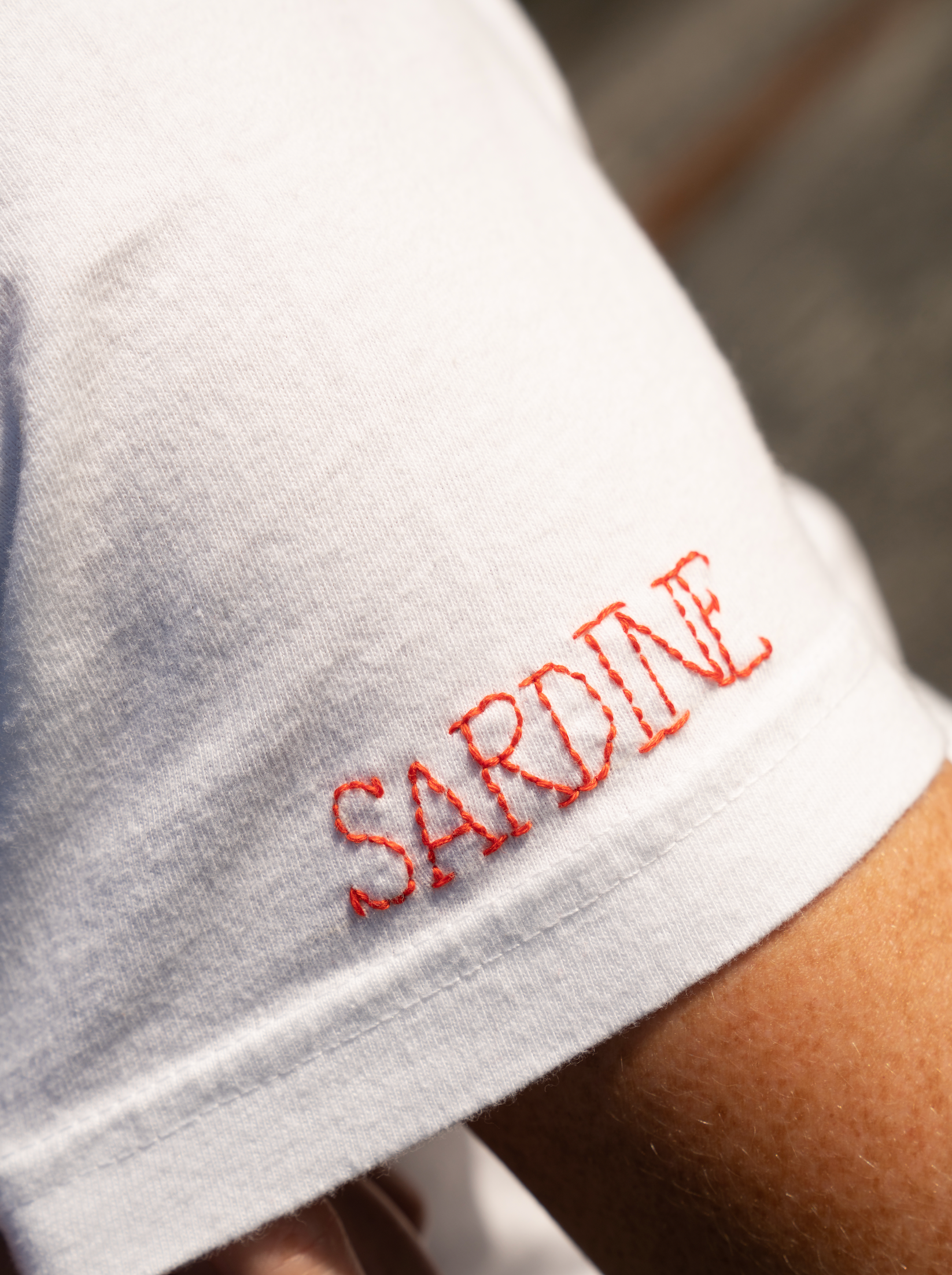 Embroidered SARDINE shirt